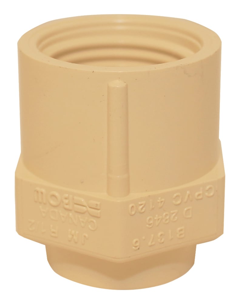 Adaptateur femelle Bow en PVCC, 0,5 po Canadian Tire