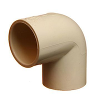 Bow CPVC 90-Degree Elbow, 1-in Front_Elevated