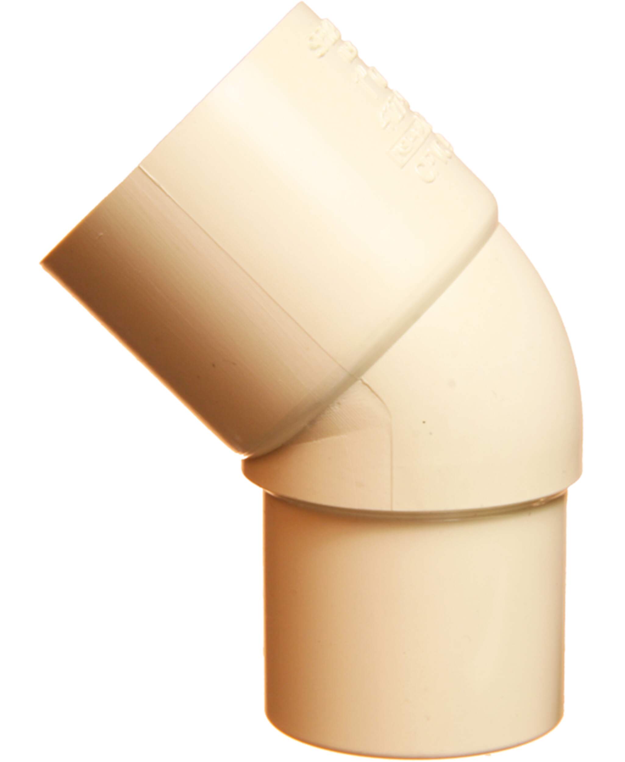Bow 45-Degree CPVC Elbow, 0.7-in Side_Left
