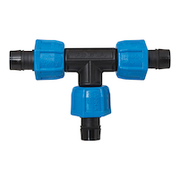 Watts ANKA Fiberglass Reinforced Nylon Tee Pipe Fitting, 3/4 x 3/4 x 3/4-in Front_Flat