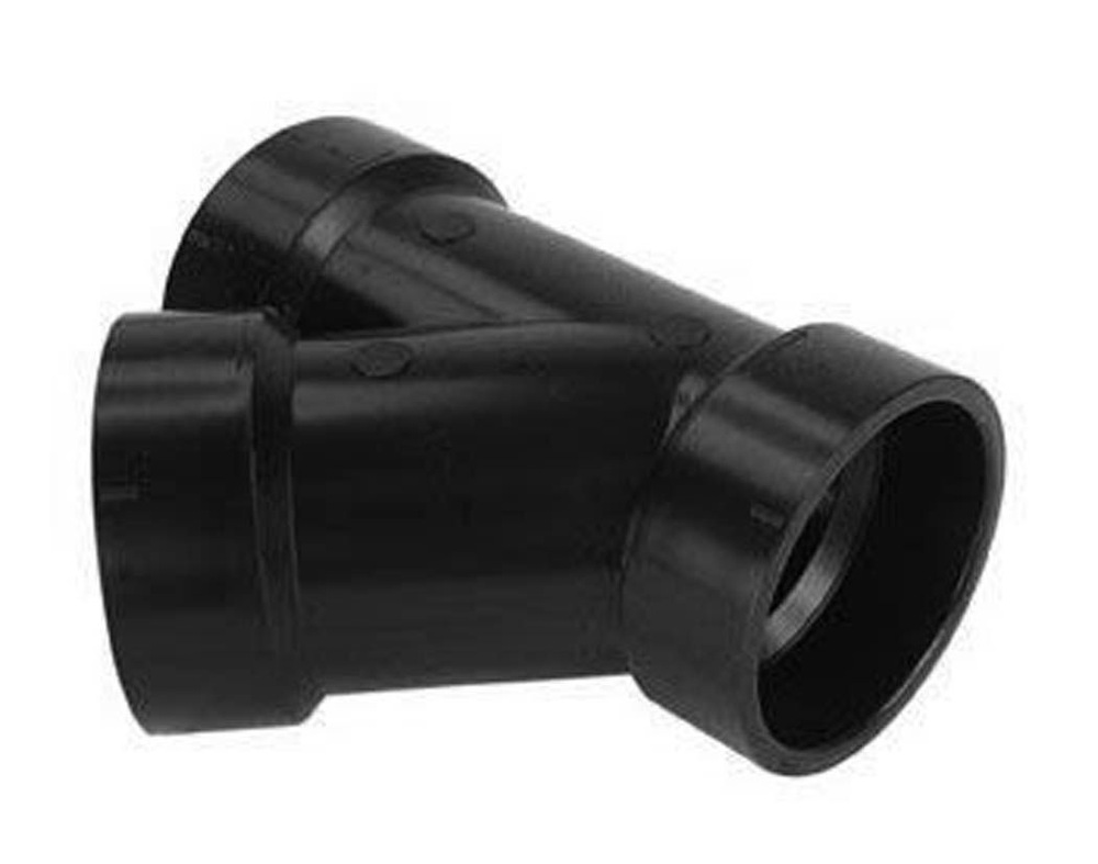 Bow ABS/DWV 45Degree Wye Fitting, Black, 3 x 2in Canadian Tire