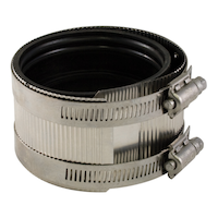 AquaDynamic Mechanical Joint Coupling For Plumbing, 3-in Front_Elevated