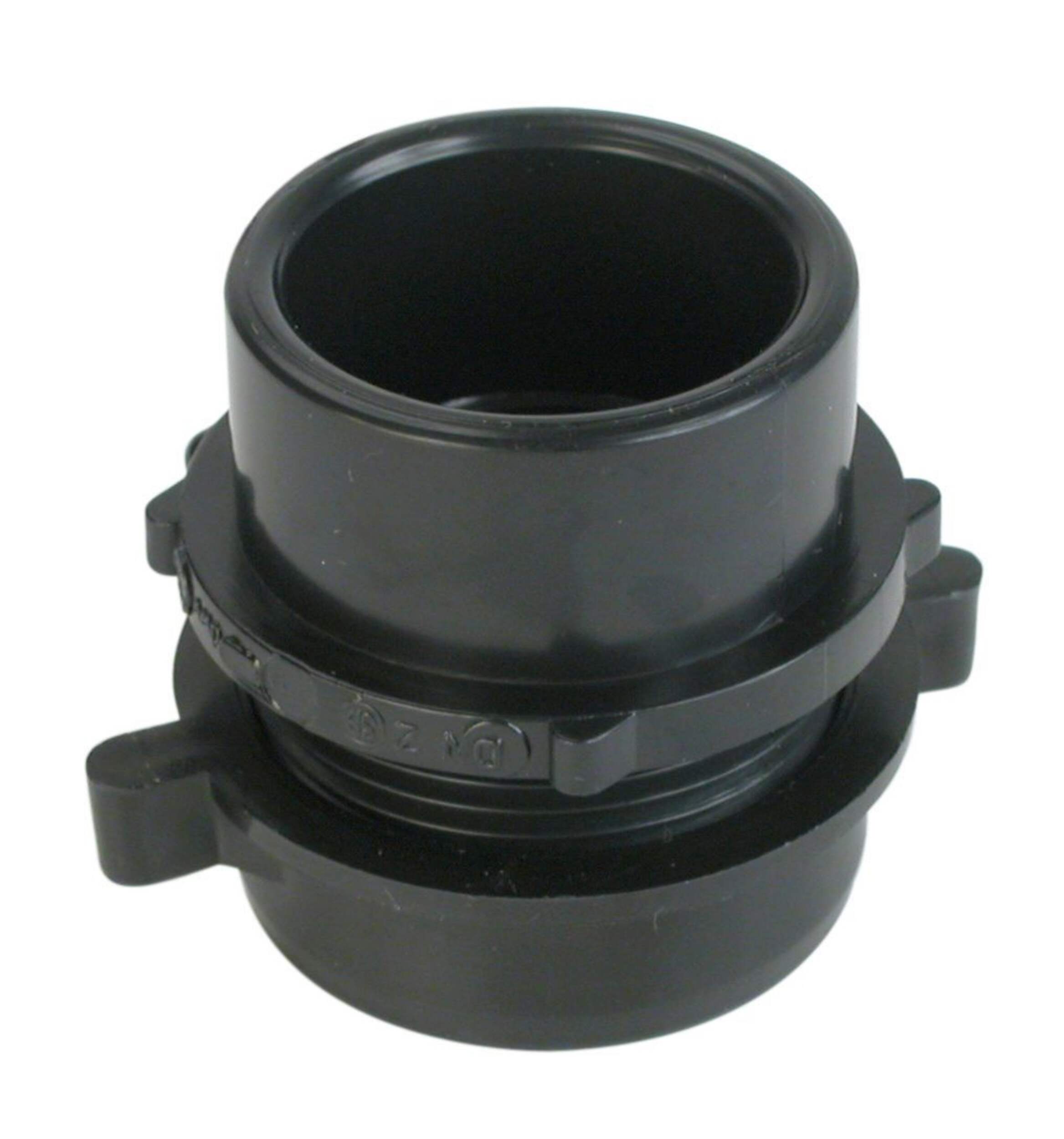 Adaptateur de siphon ABS et drainage et aération Bow, noir, 2 po Front_Elevated