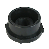 Bow ABS/DWV Dishwasher Bushing, Black, 1-1/2 to 1/2-in Front_Elevated