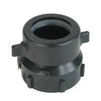 Bow ABS to Copper Pipe Adapter For Sewer and Drainage Fitting, 1-1/2-in x 1-1/4-in