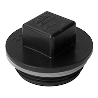 Bouchon filetage mâle ABS et drainage et aération Bow, 2 po Overhead_Plunge