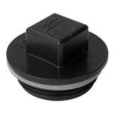 Bouchon filetage mâle ABS et drainage et aération Bow, 4 po Front_Angled_Right