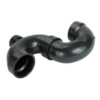 Siphon-S ABS avec raccord de nettoyage Bow, 1-1/4 po