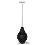Korky BeeHIVE MAX Toilet Plunger with T-Handle Front_Flat