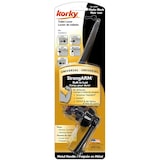 Korky StrongARM Heavy Duty Tank Flush Handle & Lever, Matte Black Front_Flat