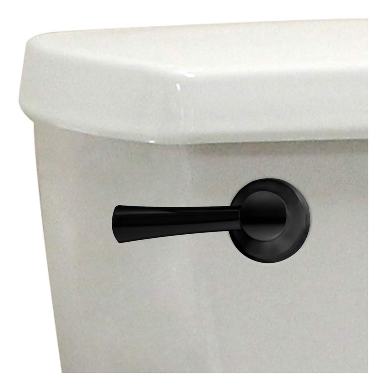 Black clearance toilet handle