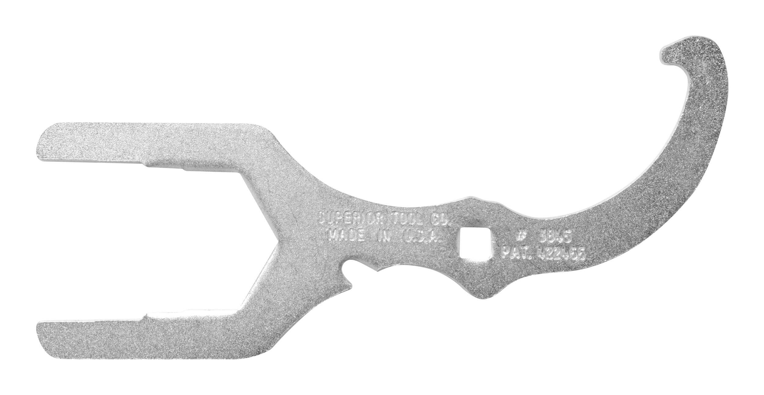 Clé d'évier Superior Tool 3845 Front_Flat