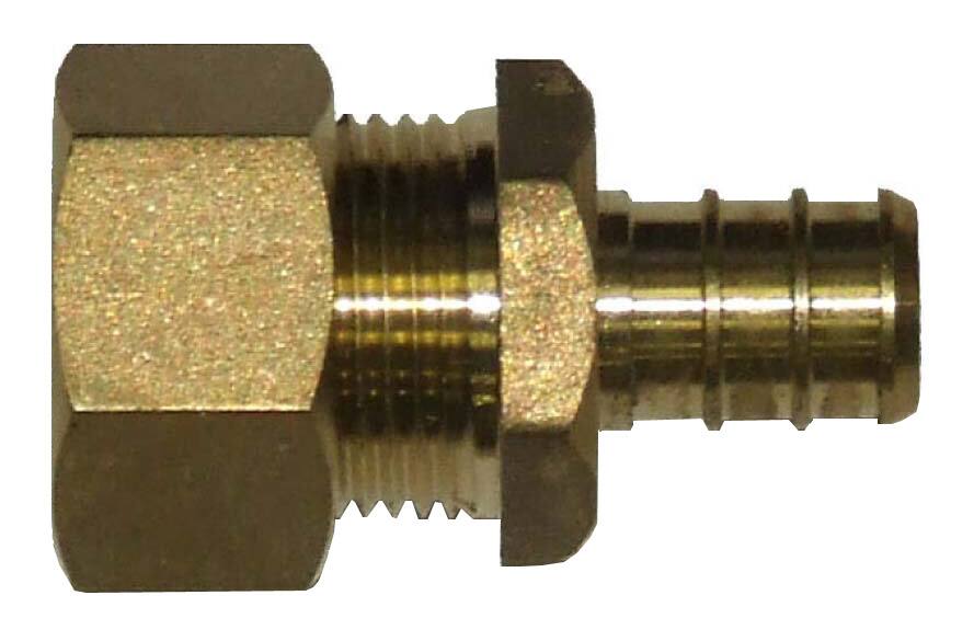 waterline 1 2 in pex copper tube compression