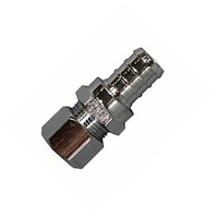 Waterline Water Supply Line Adapter, 1/2-in PEX x 3/8-in OD Comp. Front_Angled_Left