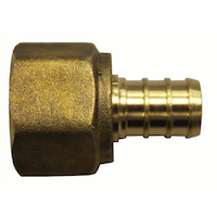 Adaptateur pivotant femelle Waterline PEX, 1/2 x 1/2 po