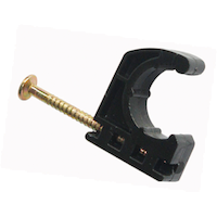 Collier de serrage en J Waterline, 1/2 po, paq. 100 Front_Angled_Right