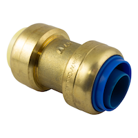Waterline Push N' Connect Polybutylene Coupling, 3/4 x 3/4-in Front_Angled_Right