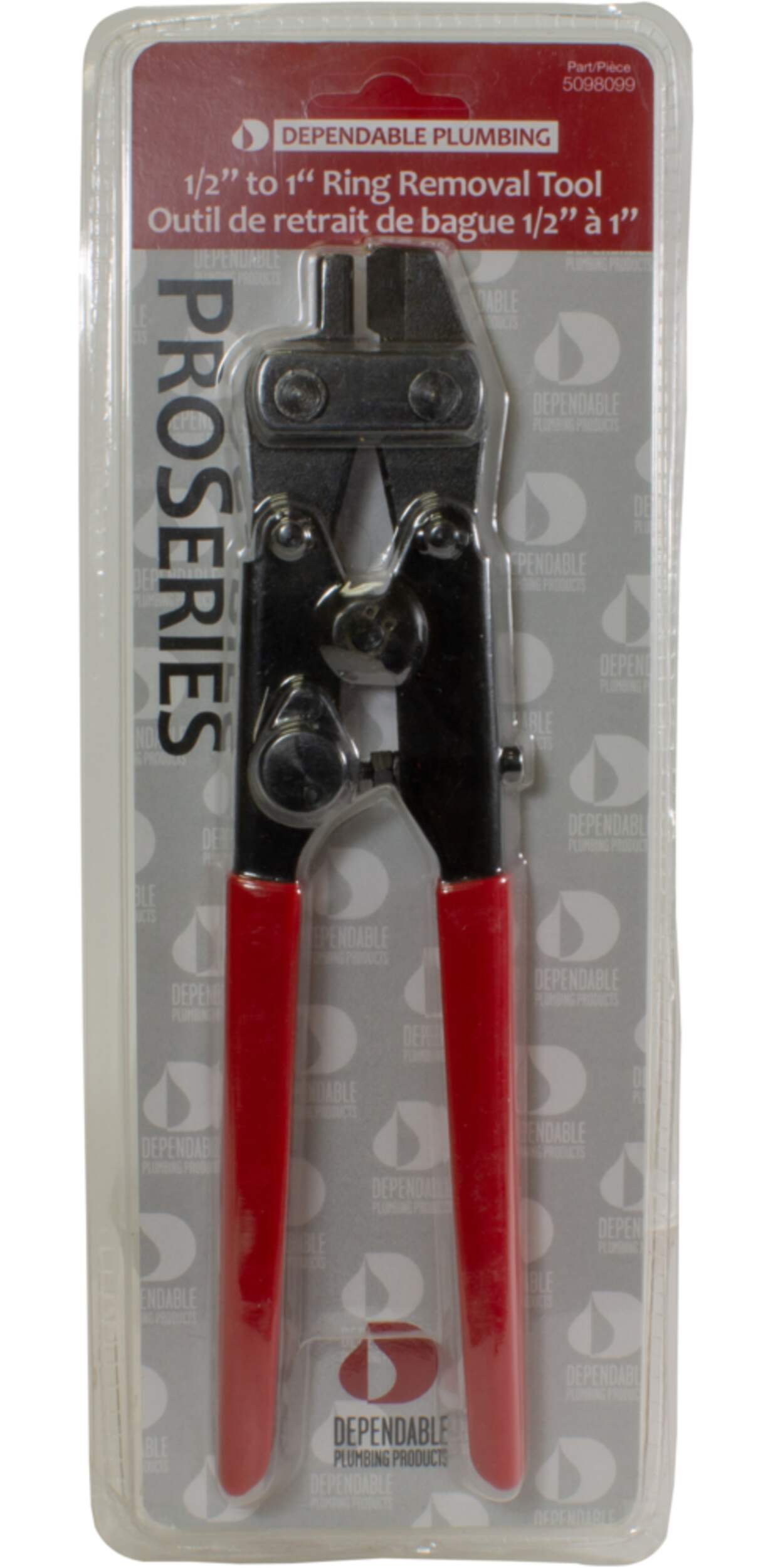 Dependable Plumbing ProSeries Ring Removal Tool, 1/2 to 1-in Front_Flat