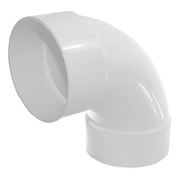 Raccord en coude de 90 degrés IPEX en PVC, 4 po