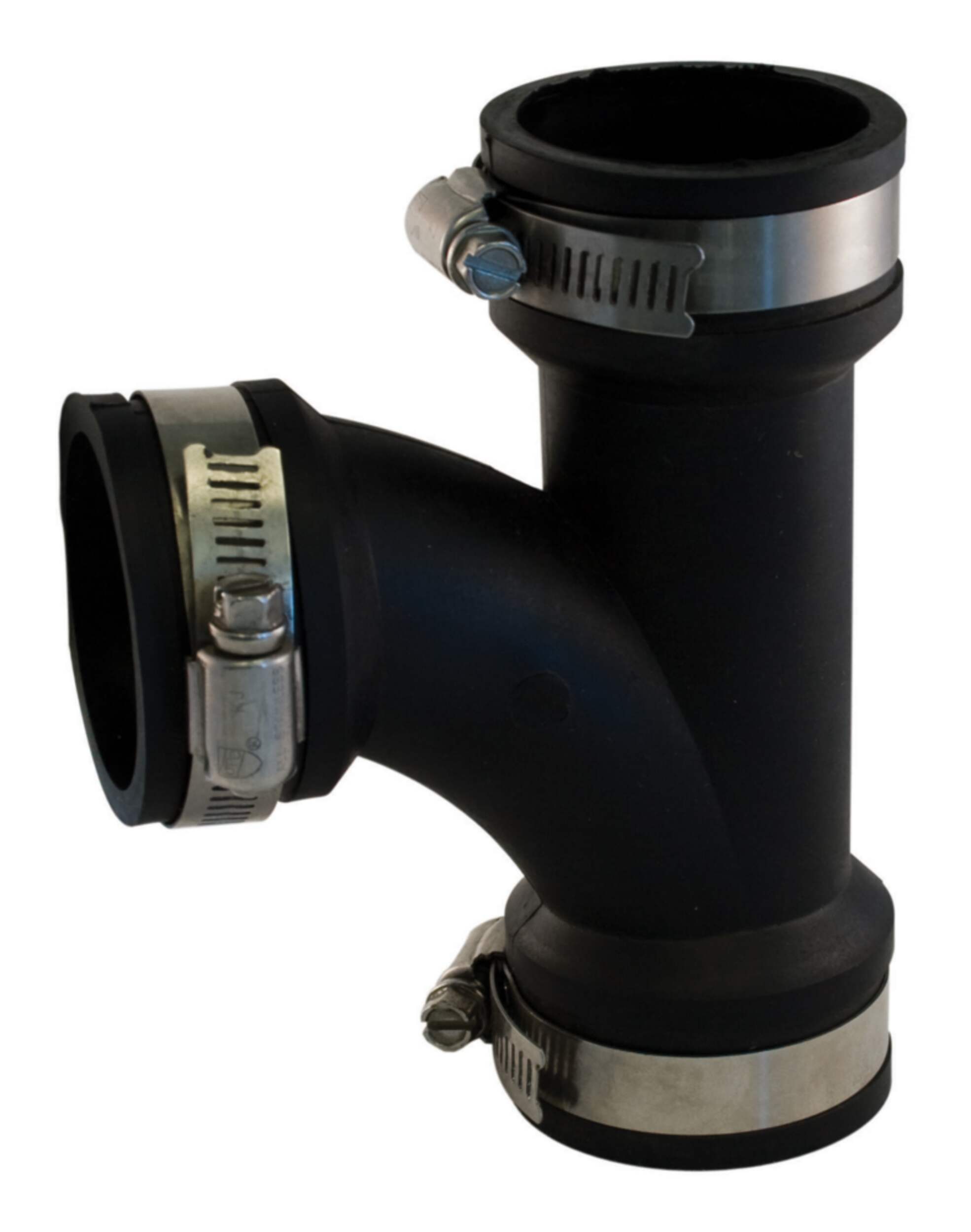 Aqua-Dynamic PVC Flexible Tee, 1-1/2-in Front_Elevated