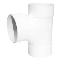 Raccord en té sanitaire IPEX en PVC