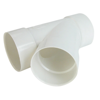 Raccord en Y de 45 degrés en PVC Bow, pour égout et raccord de drainage, blanc, 4 po