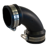 Aqua-Dynamic PVC Flexible Elbow, 1-1/2-in Side_Left