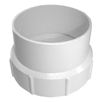 Adaptateur de vidange IPEX en PVC, 4 po