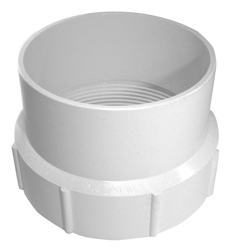 IPEX PVC CleanOut Adapter, 4in Canadian Tire