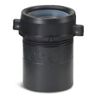 Adaptateur femelle pour siphon ABS Bow, noir, 1 1/2 po Front_Elevated