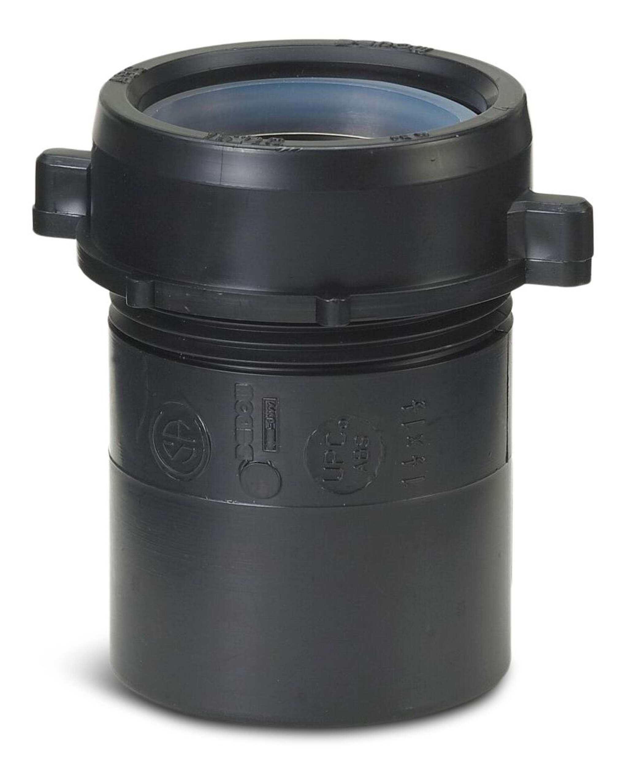 Adaptateur femelle pour siphon ABS Bow, noir, 1 1/2 po Front_Elevated