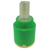 Cartouche de robinet PlumbShop Waltec pour robinets à poignée simple&nbsp;2021, verte Front_Elevated