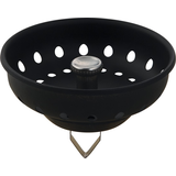 PlumbShop Basket Strainer Arrow Head, Matte Black Front_Elevated