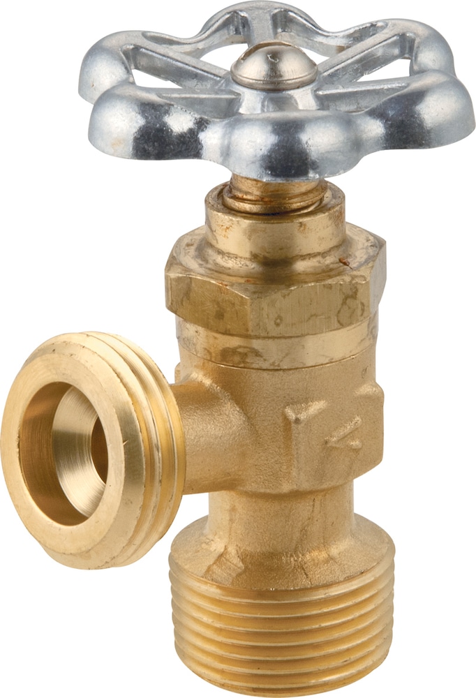 Sediment Outdoor Faucet Valve, MultiTurn Operation, 3/4in