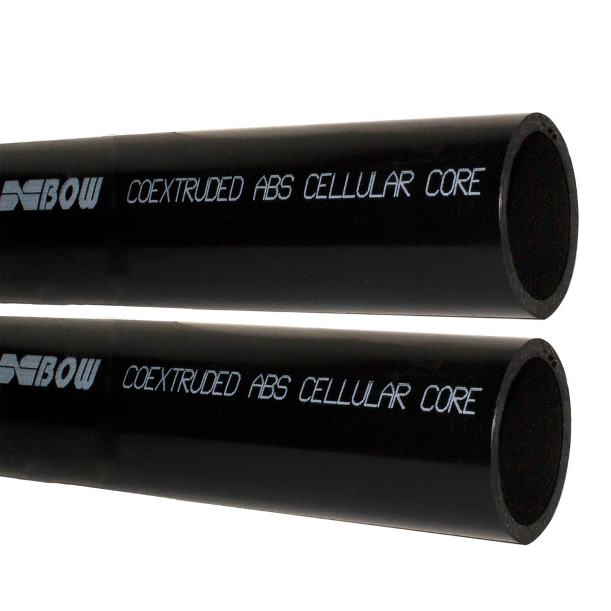 Bow ABS Cell Core Foam Pipe with Corrosion Resistance,  4-in x 6-ft CloseUp