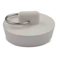 PlumbShop Rubber Drain Stopper, 1-1/4-in Front_Elevated