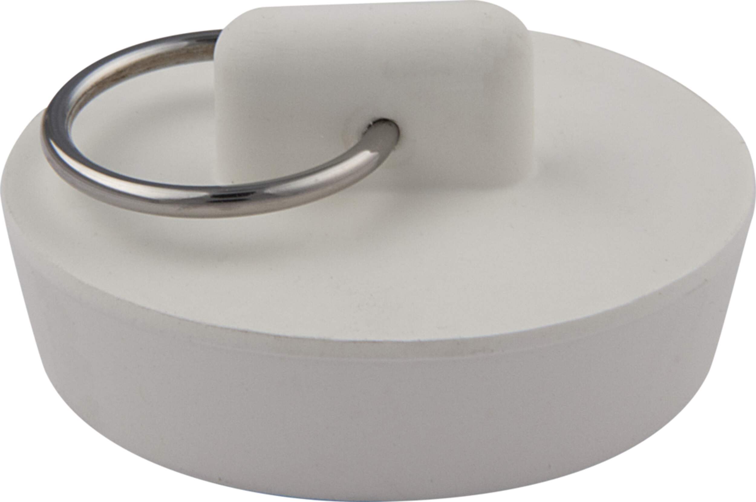 Bouchon de baignoire ou d'évier PlumbShop en caoutchouc, 1 1/2 po Front_Flat