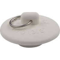 PlumbShop Rubber Sink/Basin/Drain Stopper, 1-3/8-in Front_Elevated