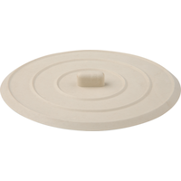 PlumbShop Rubber Sink/Basin/Drain Stopper, 4-in Front_Elevated