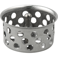 PlumbShop Metal Sink Crumb Cup/Strainer, 1-1/2-in