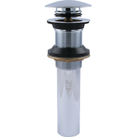 Bonde escamotable PlumbShop pour lavabo vasque