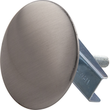 PlumbShop Faucet Hole Cover with Assembly Parts, Brushed Nickel Front_Angled_Left