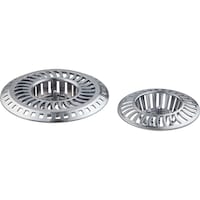 PlumbShop Multi-Purpose Sink Strainer, Chrome, 2-pk