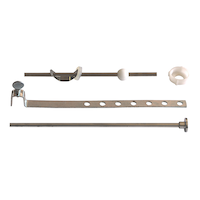 Tringleries de drain escamotable PlumbShop pour crépine