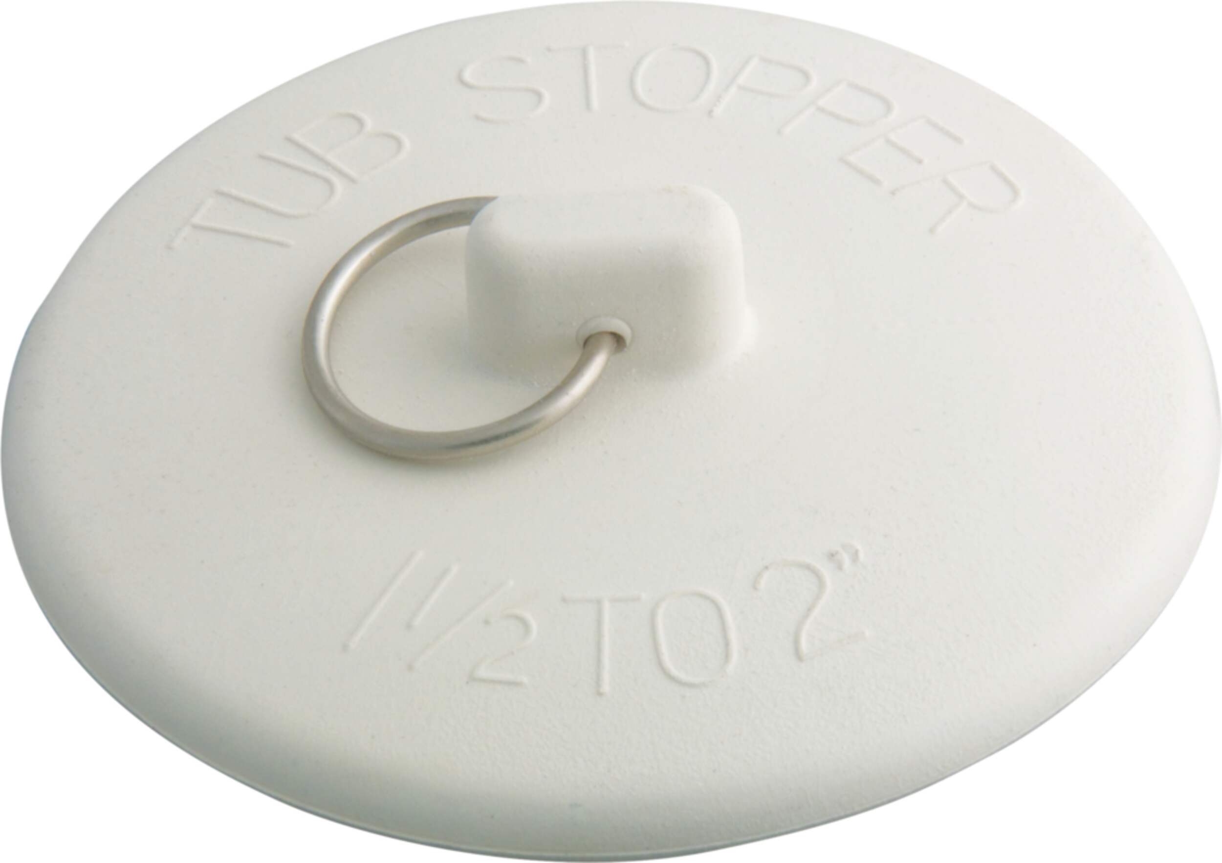 PlumbShop Rubber Bathtub Stopper, 1-1/2 to 2-in Front_Elevated