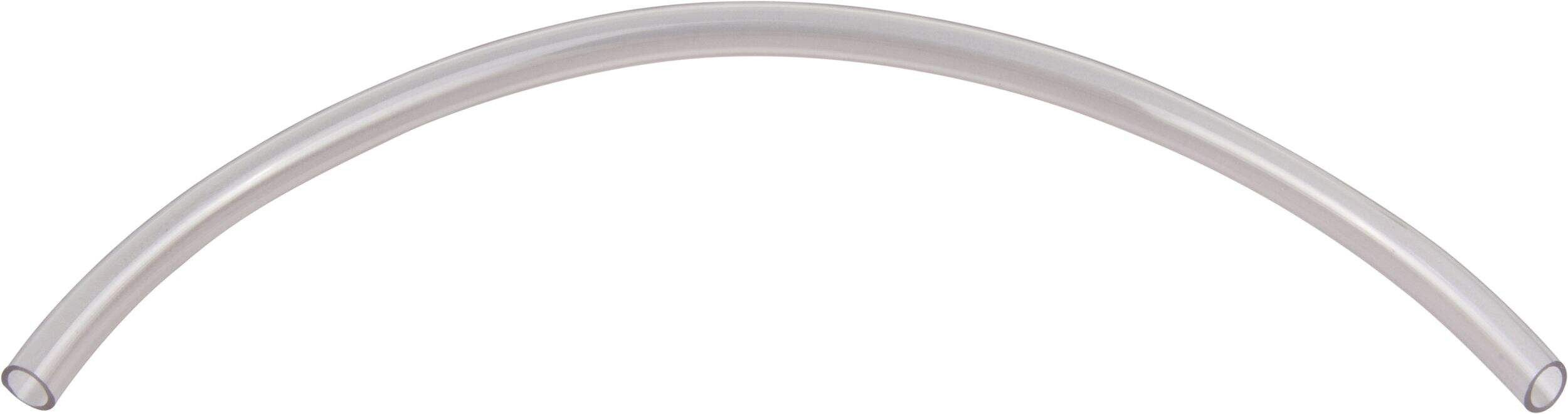 PlumbShop Precut Vinyl Tube/Pipe/Hose, Clear, 3/8-in ID x 1/2-in OD Front_Elevated