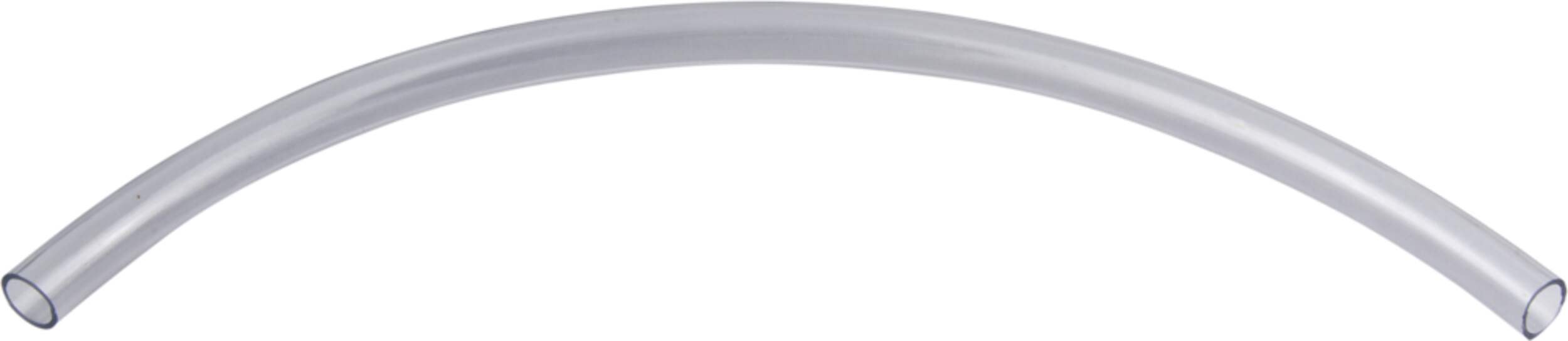 Tuyaux/tubes/boyaux en vinyle précoupé PlumbShop, transparent, 1/2 po DI x 5/8 po DE Front_Elevated