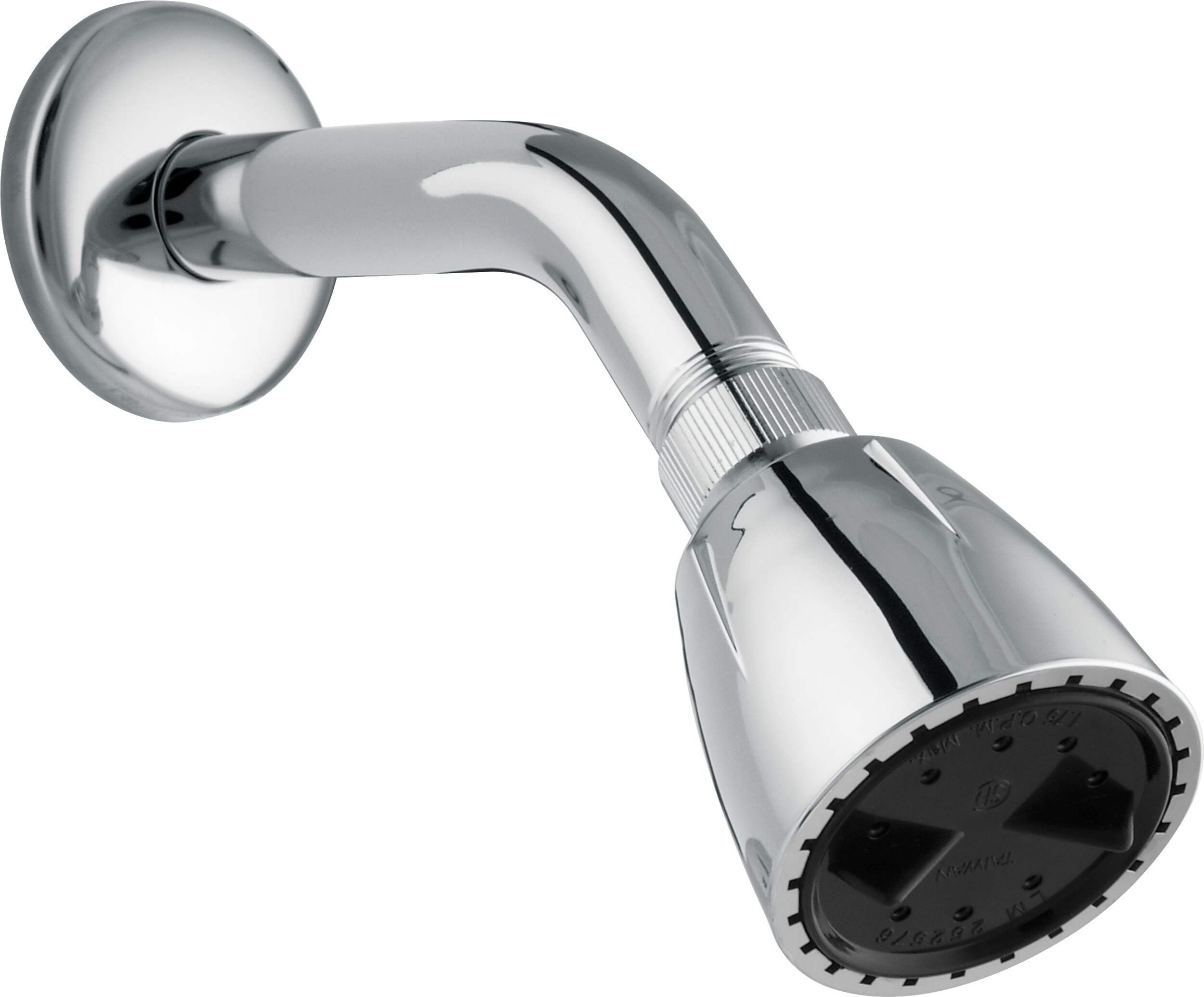 Trousse de garniture pour douche murale PlumbShop, 1,75 gal/min, chromé, paq. 1 Front_Angled_Right