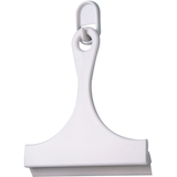 PlumbShop Shower Squeegee with Storage Hook, White Front_Angled_Left