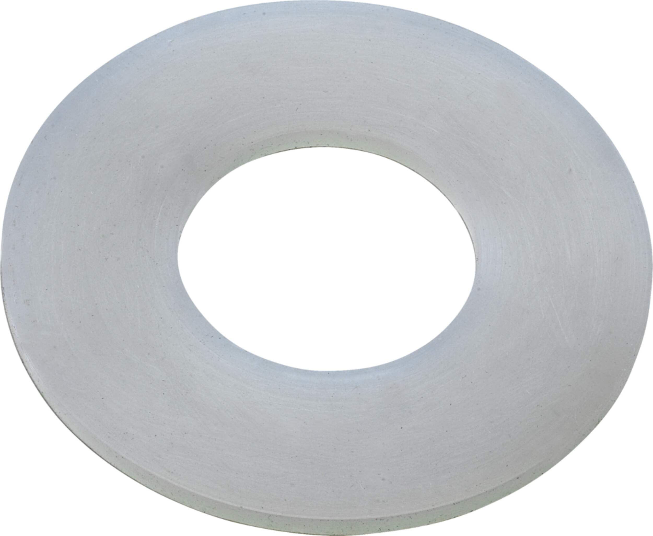 PlumbShop Silicone Dual Flush Valve Gasket, White Front_Elevated